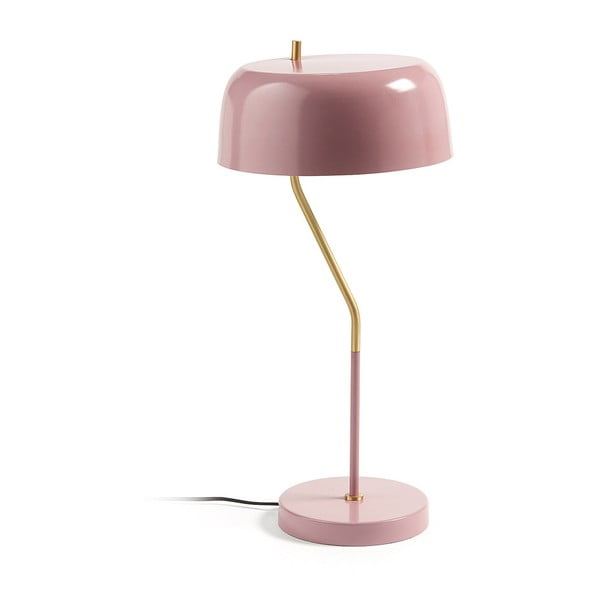 Světle růžová stolní lampa La Forma Versa Light