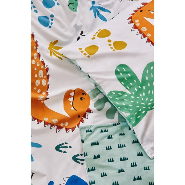 Детско памучно спално бельо Dinos, 140 x 200 cm - Bonami Selection-image-1