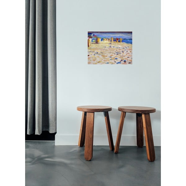 Живопис - репродукция 40x30 cm Holland - Beach Chairs, Wassily Kandinsky - Fedkolor-image-1