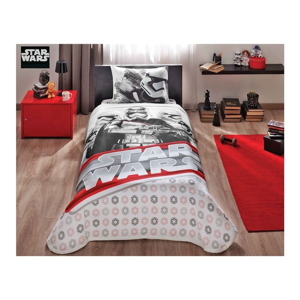 Комплект покривка за легло, чаршаф и калъфка за възглавница "Буревестници", 160 x 230 cm Star Wars - Unknown
