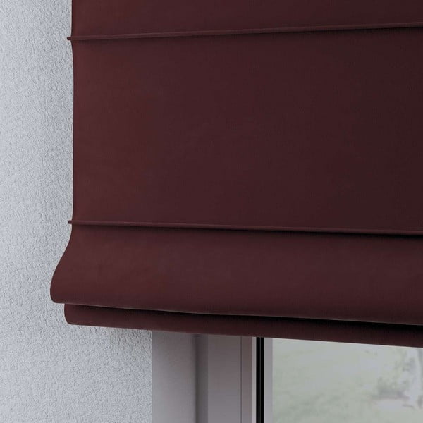 Червена римска щора 170x100 cm Posh Velvet - Yellow Tipi-image-1