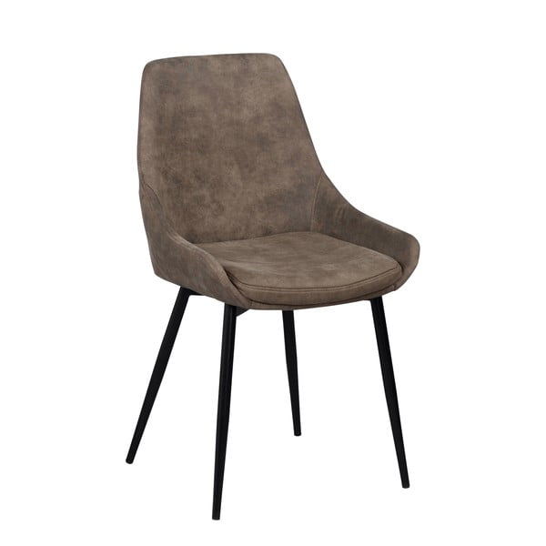 Кафяви трапезни столове в комплект от 2 бр. Sierra – Rowico