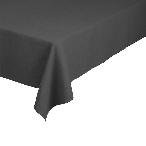 Тъмно сива ленена покривка за маса , 140 x 260 cm - Blomus