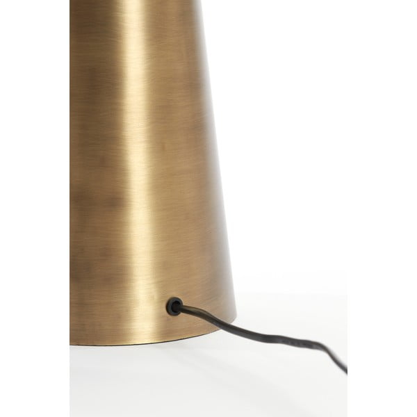 Настолна лампа в бронзов цвят с метален абажур (височина 52 cm) Dita – Light & Living-image-3
