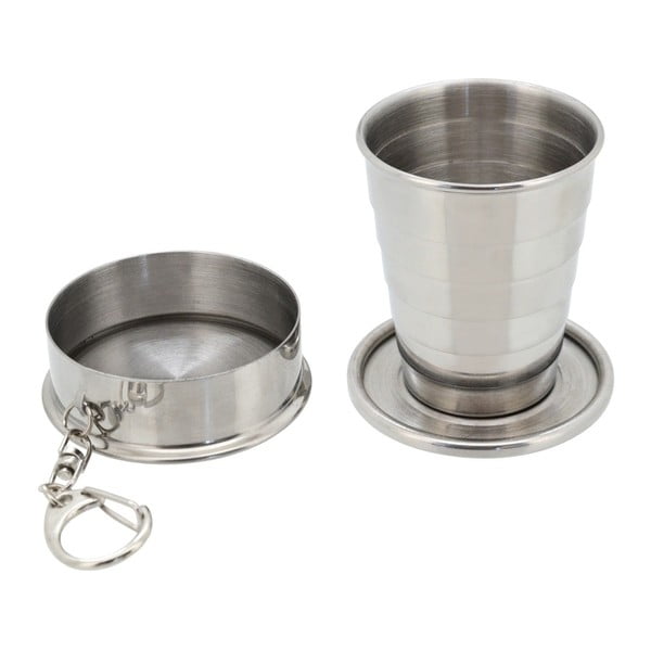 Skládací nerezový pohárek Cattara, 60 ml-image-1