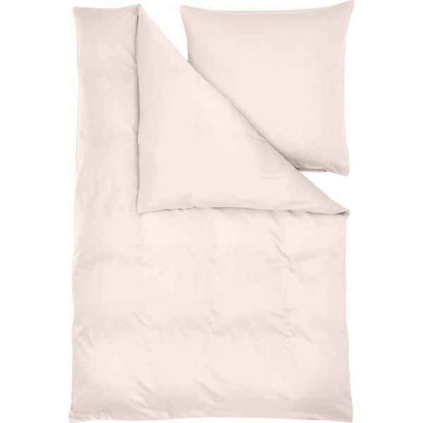 Розово памучно спално бельо от сатен 200x135 cm Comfort - Westwing Collection