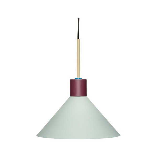 Светлосиньо висящо осветително тяло ø 35 cm Crayon – Hübsch