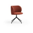 Тапициран трапезен стол в тухлен цвят Mogi – Teulat