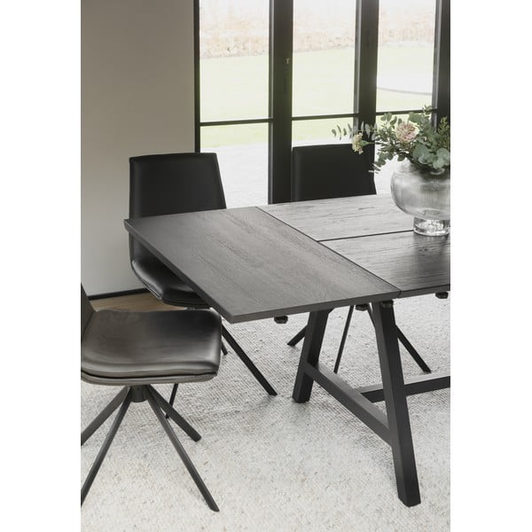 Допълнителен плот за маса за хранене от дъб 50x100 cm Carradale - Rowico-image-1