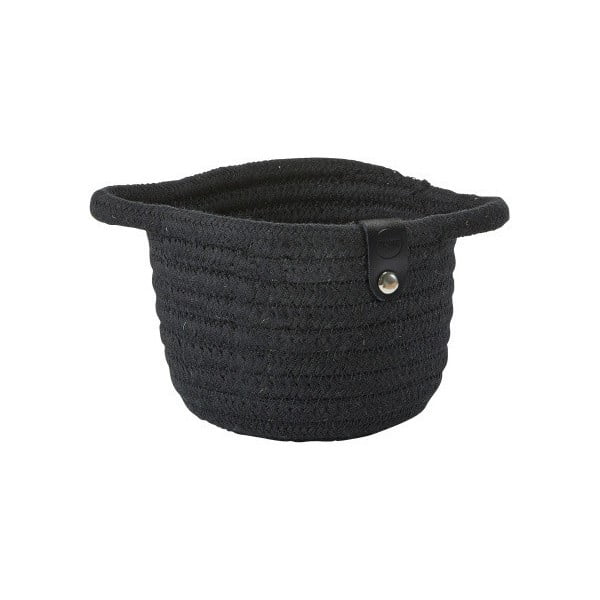 Черна ролка за кошница за съхранение, 8,5 x 11 cm - Zone
