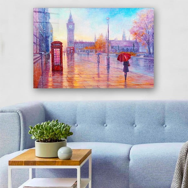 Картина върху стъкло 100x70 cm London - Wallity-image-1