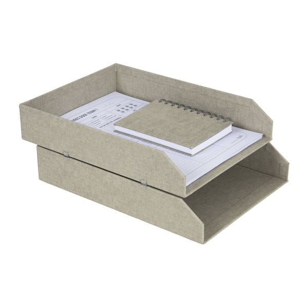 Картонени органайзери за документи в комплект от 2 Hakan - Bigso Box of Sweden
