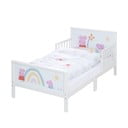 Бяло детско легло 70x140 cm Peppa Pig – Roba