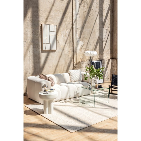 Тюркоазен кадифен диван 225 cm Cube – Bonami Selection-image-1