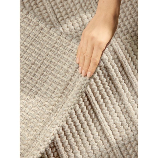 Кремава ръчно изработена вълнена пътека 80x250 cm Camden Parker – Ted Baker-image-2