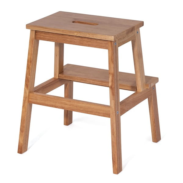 Табуретка от каучуково дърво Corg - Bonami Essentials-image-1