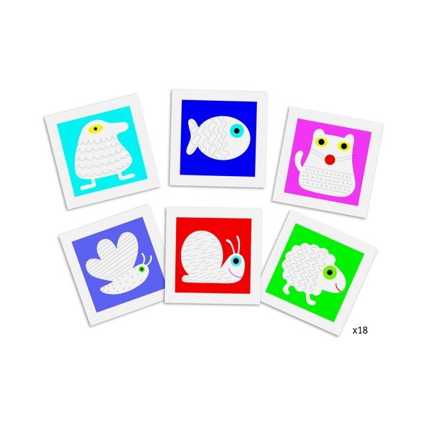 Комплект картинки за илюстриране на Animaux - Djeco-image-1