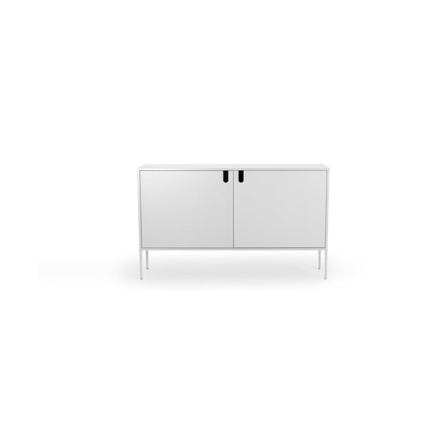 Бял скрин с чекмеджета , ширина 148 cm Uno - Tenzo