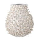 Кремава ръчно изработена каменна ваза Spikey - Bloomingville