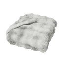 Сиво одеяло от микроплюш 180x220 cm Mounty – douceur d'intérieur