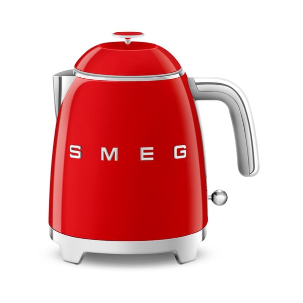 Червена електрическа кана от неръждаема стомана 800 ml Retro Style – SMEG