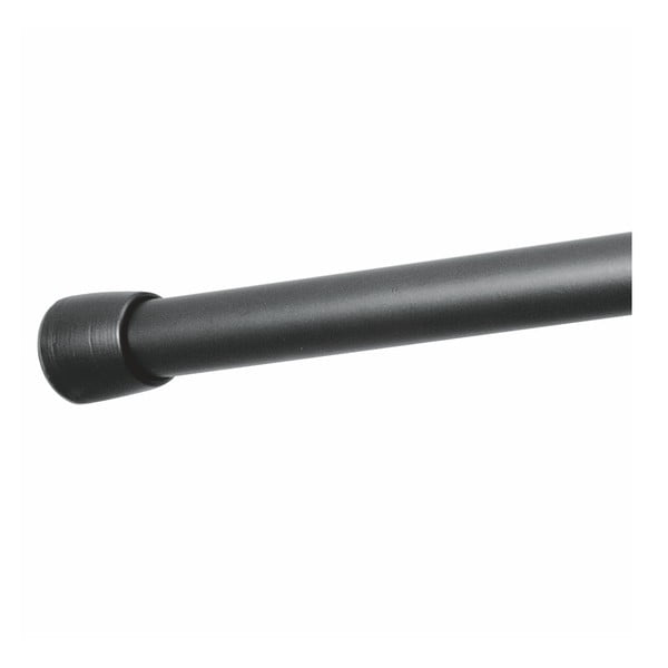Черна пръчка за душ завеса с регулируема дължина , дължина 198 - 274 см Cameo - iDesign