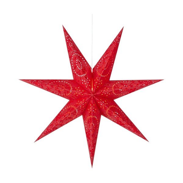 Червена висяща коледна светлинна украса Aratorp – Markslöjd