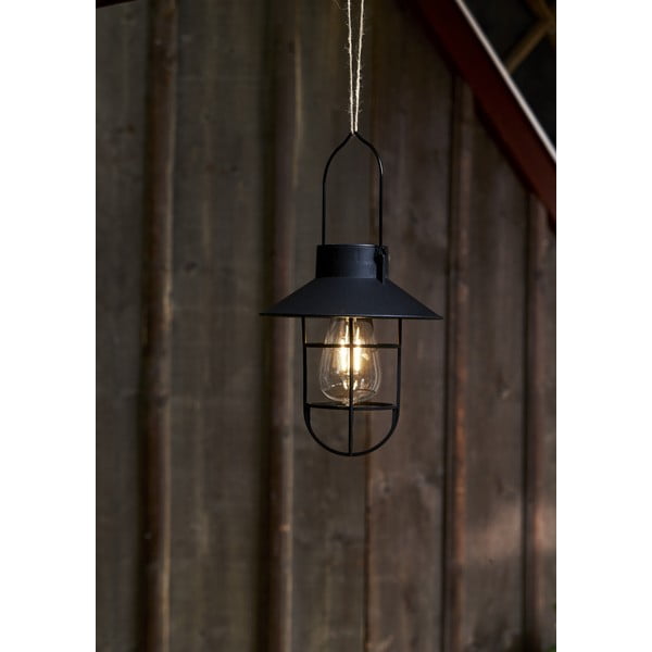 LED външно осветително тяло със соларен панел (височина 21 cm) Cage – Star Trading-image-3