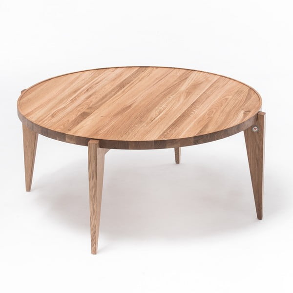 Dubový kávový stolek Bontri, 110x50 cm