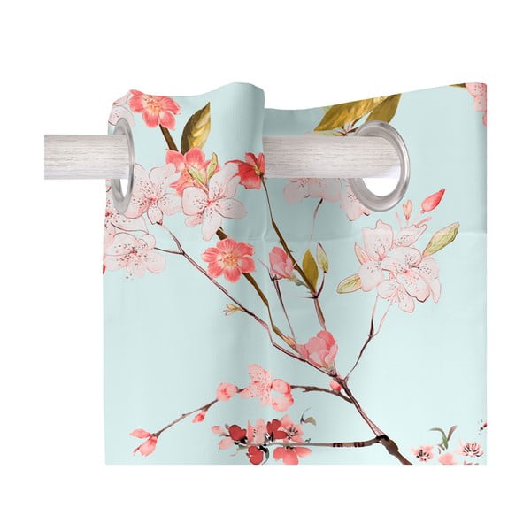 Завеса в мента и розово 140x300 cm Chinoiserie - Happy Friday-image-2