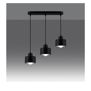 Черна висяща лампа ø 12 cm Alastro - Nice Lamps