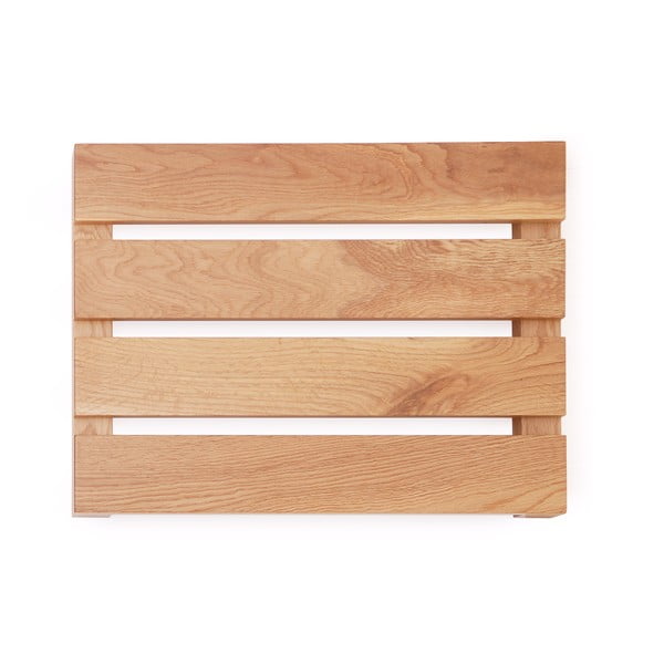 Дървена постелка за баня, изработена от дъбова дървесина Duckboard - Wireworks