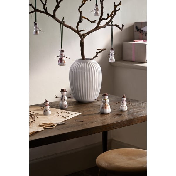 Порцеланова Коледна фигурка (височина 9 cm) Hammershøi Snowwife – Kähler Design-image-2