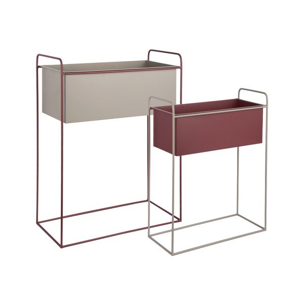 Метални стойки за цветя 2 бр. (височина 65 cm) Reina – PT LIVING