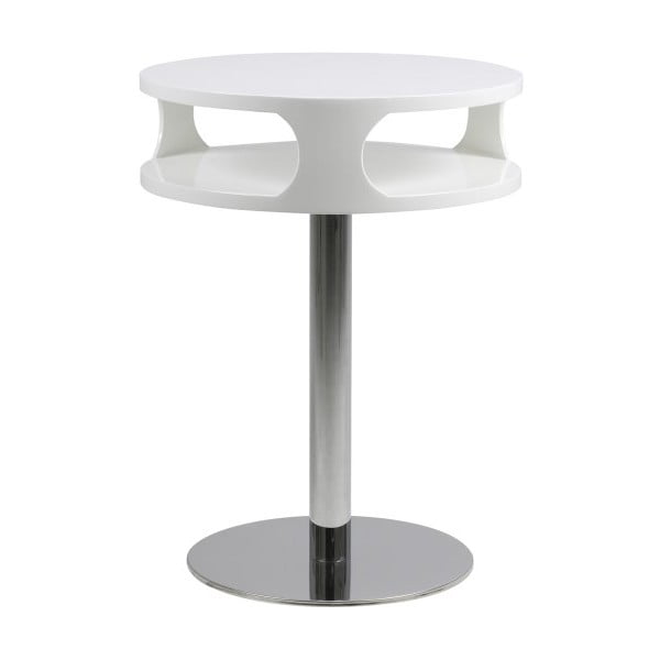 Bílý konferenční stolek Actona Caspian, výška 60 cm