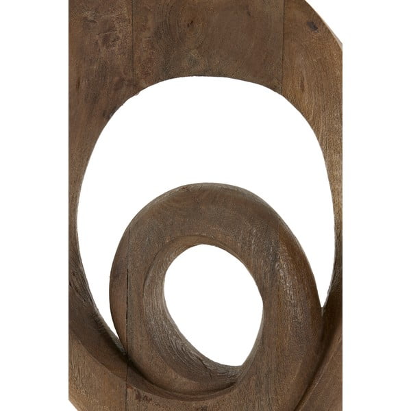 Дървена статуя Randa - Light & Living-image-4