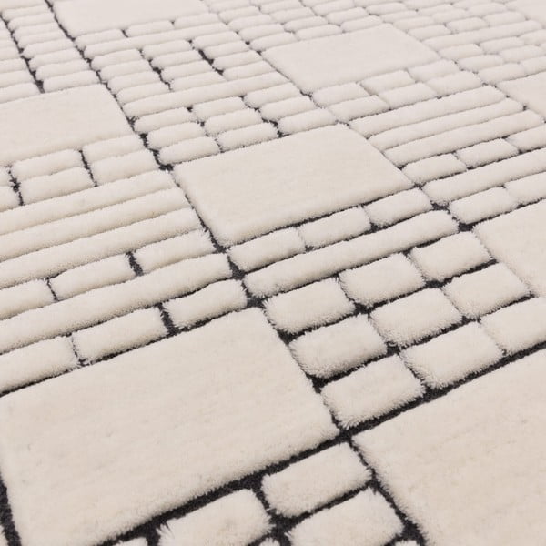 Бежов вълнен килим 170x120 cm Empire - Asiatic Carpets-image-3