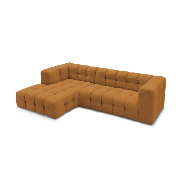 Ъглов диван в цвят жълта охра (ляв ъгъл) Cloud – Bobochic Paris-image-4