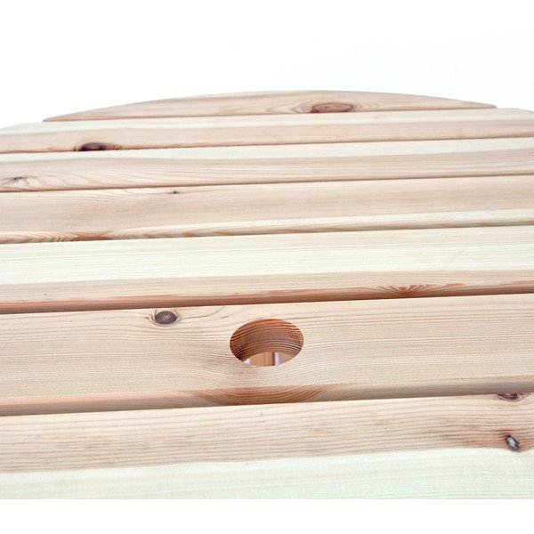 Градински комплект за хранене от борова дървесина за 4 души Piknik - Rojaplast-image-2