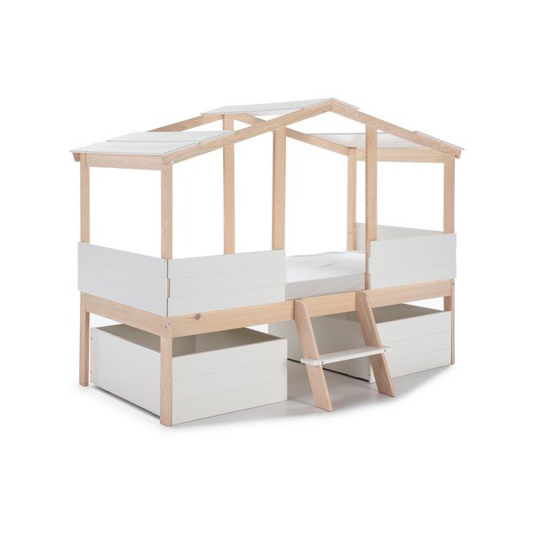 Бели чекмеджета под детското легло 2 бр. Parma - Marckeric-image-2