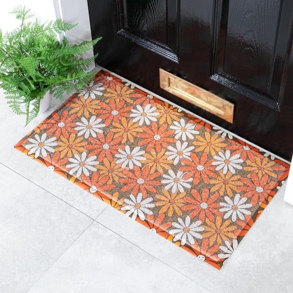 Постелка 40x70 cm Happy Flowers - Artsy Doormats-image-1