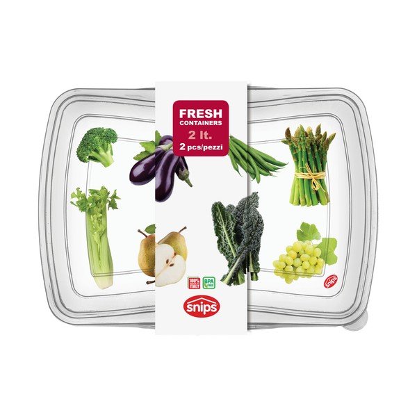 Комплект от 2 класически кутии за храна, 2 л - Snips-image-3