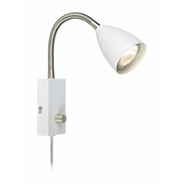Бяла стенна лампа Ciro - Markslöjd