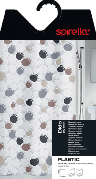 Завеса за душ 180x200 cm Dido – Spirella-image-3