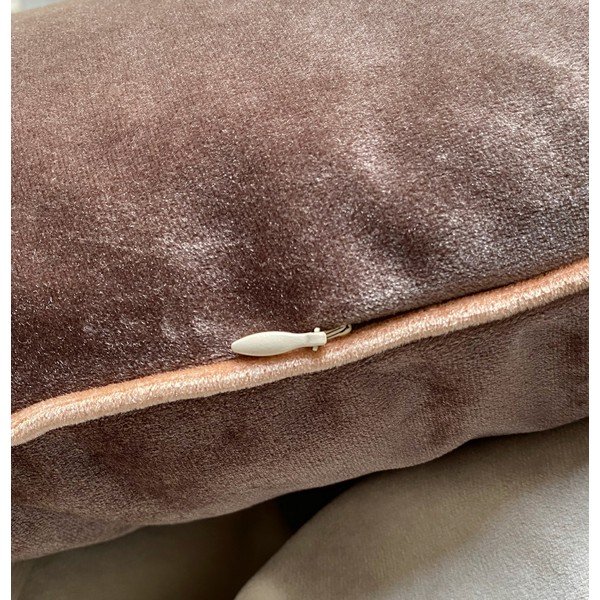 Лилаво кадифено калъфче за възглавница Paul, 43 x 43 cm Lavender - Joynodes-image-2