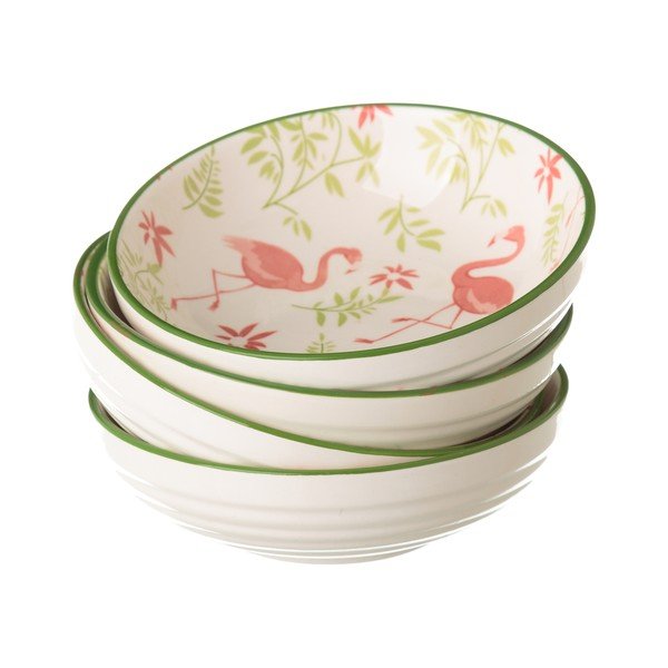 Порцеланова купа Unimasa Flamingo, ø 12,6 cm Mini Flamingo - Casa Selección-image-3