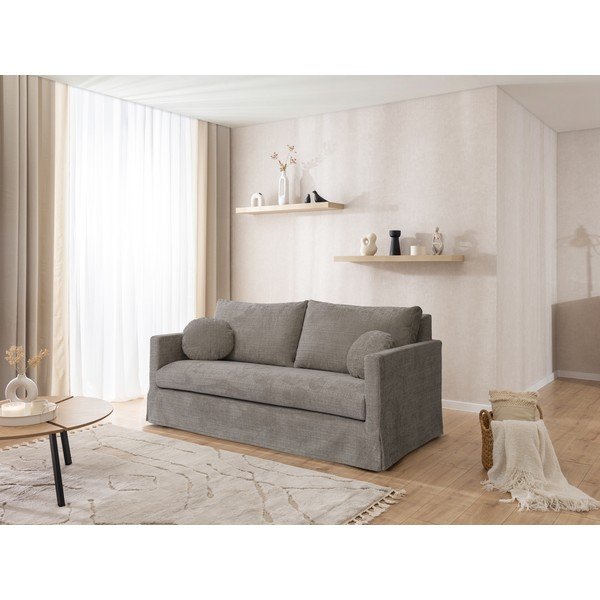 Сив диван 195 cm Paphos – Ropez-image-3