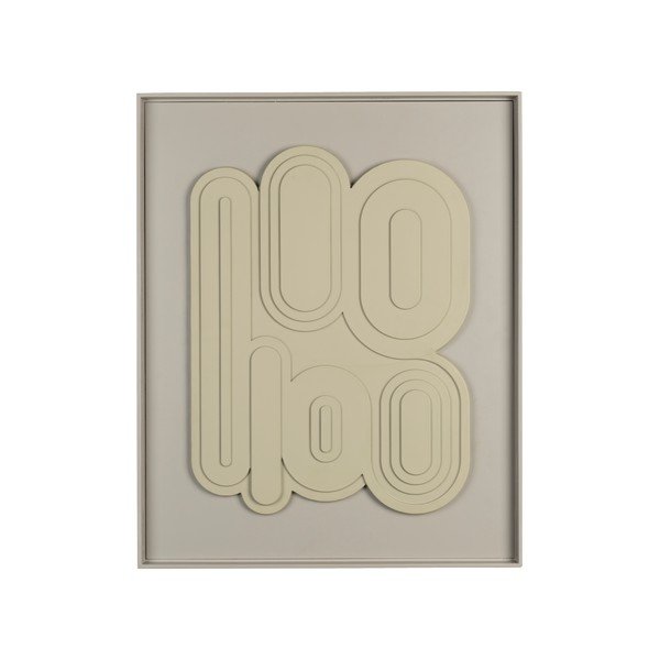 3D картина с включена рамка 52x64 cm August – Zuiver