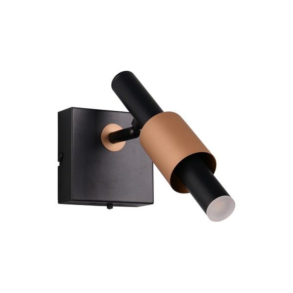 LED прожектор в черен и бронзов цвят 20,5x10 cm Ikaris – Trio Select