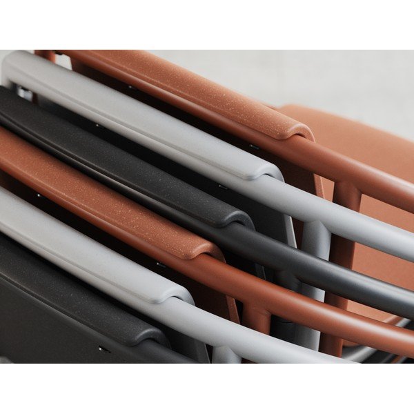 Светлосив трапезен стол Ringo - Umbra-image-1